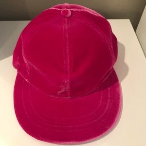 Magenta Velvet SnapBack